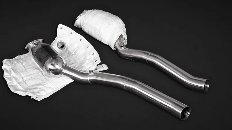 Photo of Capristo Sport Catalysts with heat protection for the Ferrari 812 Competizione Coupe/Aperta - Image 2